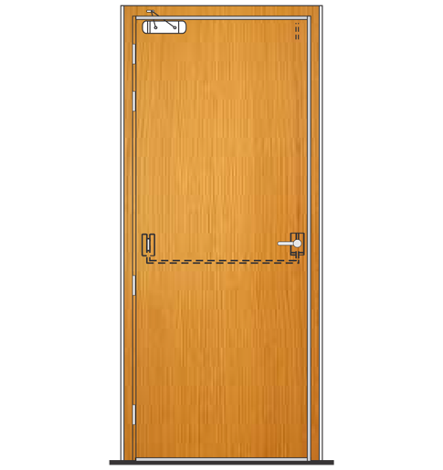 Wooden Fire Rated Door